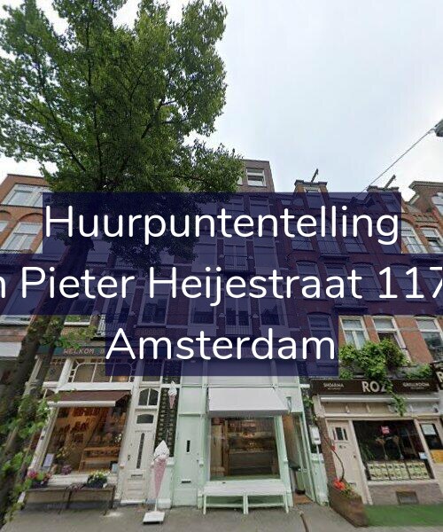 Foto gevel Huurpuntentelling voor Jan Pieter Heijestraat 117-1, Amsterdam