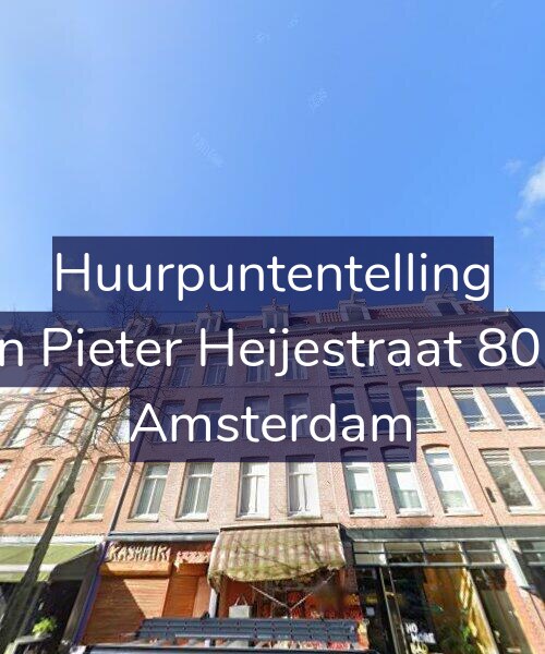 Foto gevel Huurpuntentelling voor Jan Pieter Heijestraat 80-3, Amsterdam