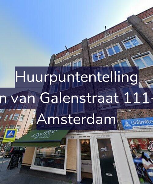 Foto gevel Huurpuntentelling voor Jan van Galenstraat 111-D, Amsterdam