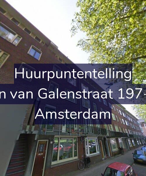 Foto gevel Huurpuntentelling voor Jan van Galenstraat 197-H, Amsterdam