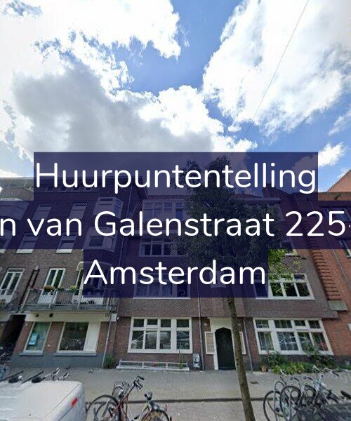Foto gevel Huurpuntentelling voor Jan van Galenstraat 225-2, Amsterdam