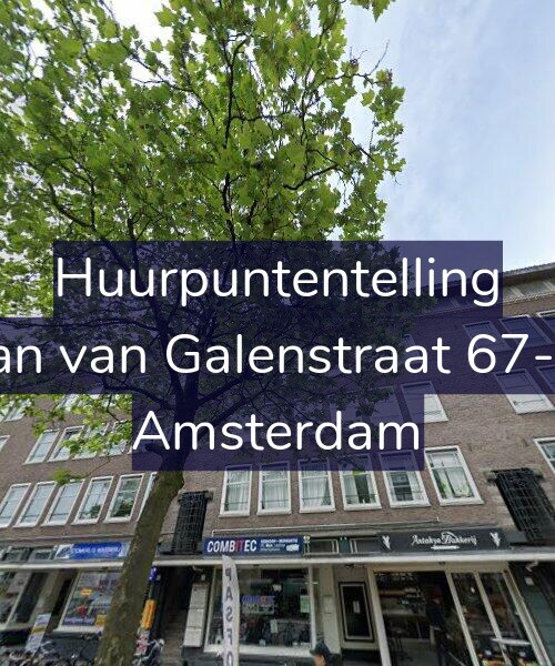Foto gevel Huurpuntentelling voor Jan van Galenstraat 67-3, Amsterdam