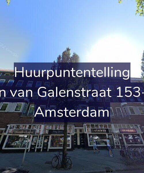 Foto gevel Huurpuntentelling voor Jan van Galenstraat 153-H, Amsterdam
