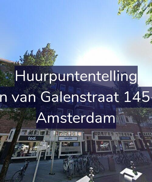 Foto gevel Huurpuntentelling voor Jan van Galenstraat 145-3, Amsterdam