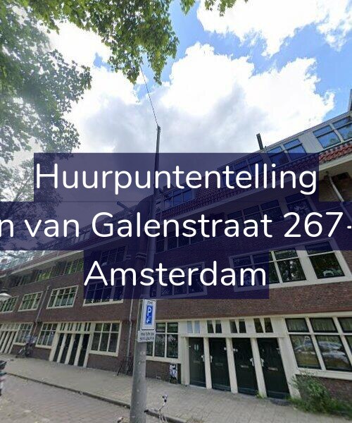 Foto gevel Huurpuntentelling voor Jan van Galenstraat 267-H, Amsterdam