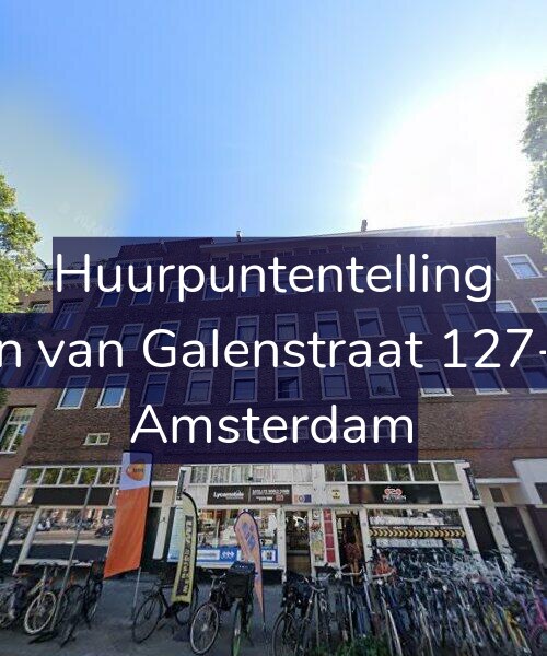 Foto gevel Huurpuntentelling voor Jan van Galenstraat 127-H, Amsterdam