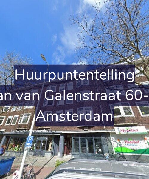 Foto gevel Huurpuntentelling voor Jan van Galenstraat 60-1, Amsterdam
