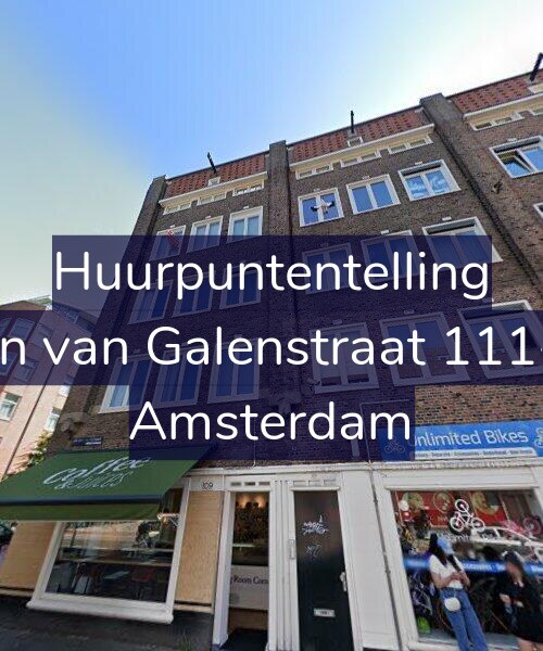Foto gevel Huurpuntentelling voor Jan van Galenstraat 111-E, Amsterdam