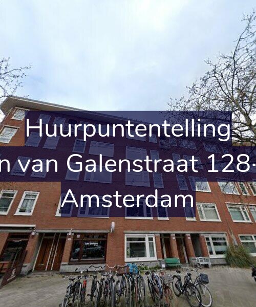 Foto gevel Huurpuntentelling voor Jan van Galenstraat 128-H, Amsterdam