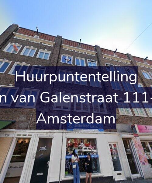 Foto gevel Huurpuntentelling voor Jan van Galenstraat 111-C, Amsterdam