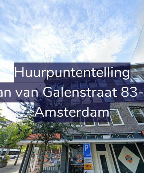 Foto gevel Huurpuntentelling voor Jan van Galenstraat 83-2, Amsterdam