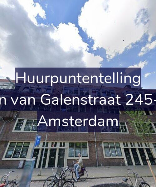 Foto gevel Huurpuntentelling voor Jan van Galenstraat 245-H, Amsterdam