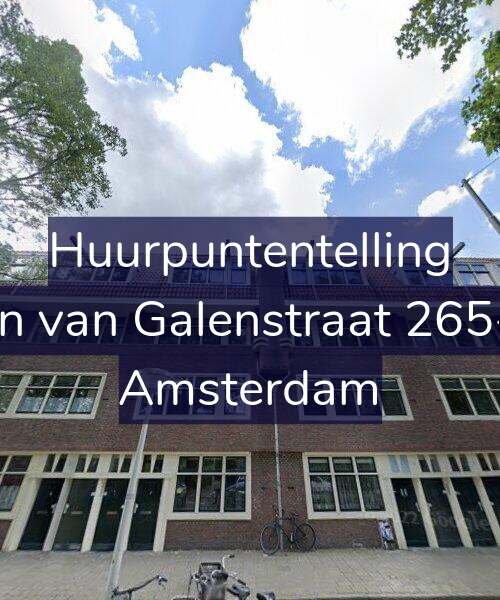 Foto gevel Huurpuntentelling voor Jan van Galenstraat 265-1, Amsterdam