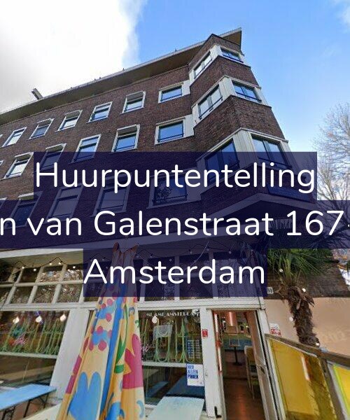 Foto gevel Huurpuntentelling voor Jan van Galenstraat 167-2, Amsterdam