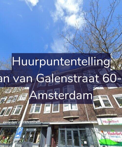 Foto gevel Huurpuntentelling voor Jan van Galenstraat 60-2, Amsterdam