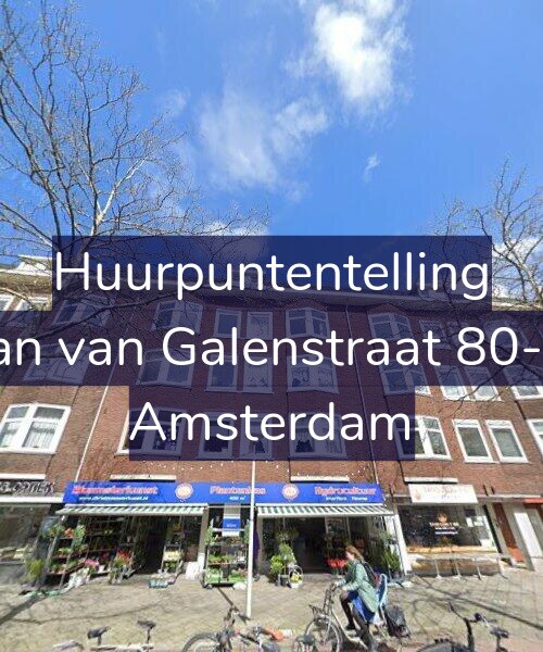 Foto gevel Huurpuntentelling voor Jan van Galenstraat 80-1, Amsterdam
