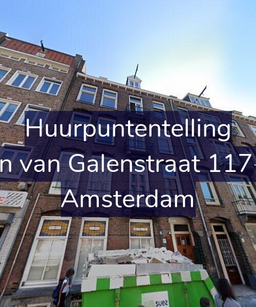 Foto gevel Huurpuntentelling voor Jan van Galenstraat 117-3, Amsterdam