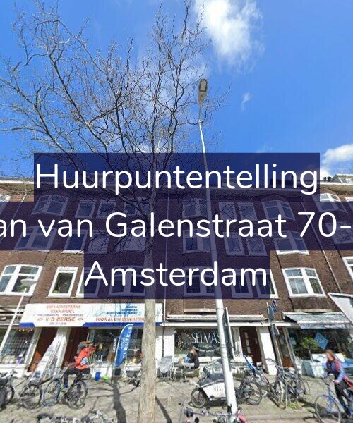 Foto gevel Huurpuntentelling voor Jan van Galenstraat 70-1, Amsterdam