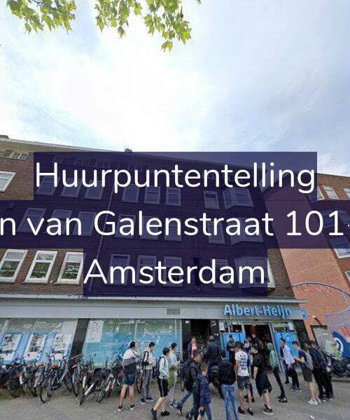 Foto gevel Huurpuntentelling voor Jan van Galenstraat 101-1, Amsterdam