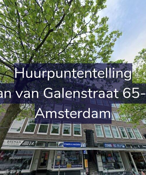 Foto gevel Huurpuntentelling voor Jan van Galenstraat 65-2, Amsterdam