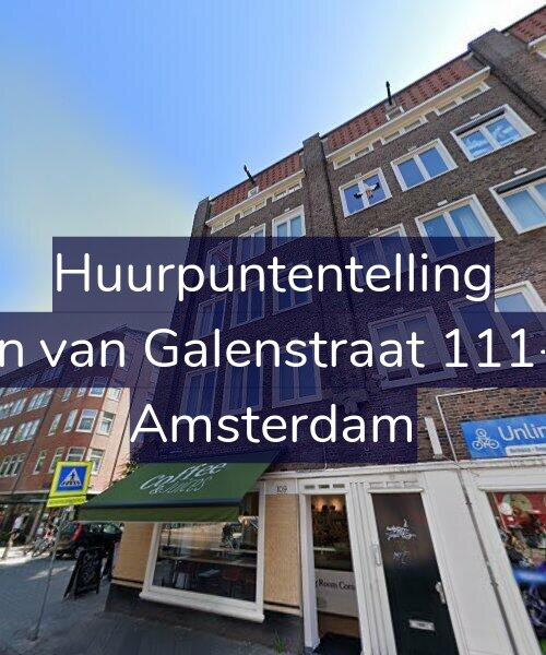 Foto gevel Huurpuntentelling voor Jan van Galenstraat 111-B, Amsterdam