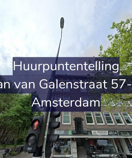 Foto gevel Huurpuntentelling voor Jan van Galenstraat 57-2, Amsterdam