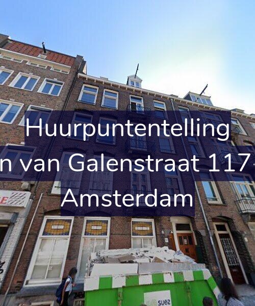 Foto gevel Huurpuntentelling voor Jan van Galenstraat 117-4, Amsterdam