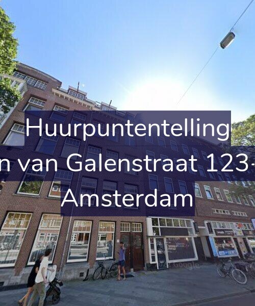 Foto gevel Huurpuntentelling voor Jan van Galenstraat 123-H, Amsterdam