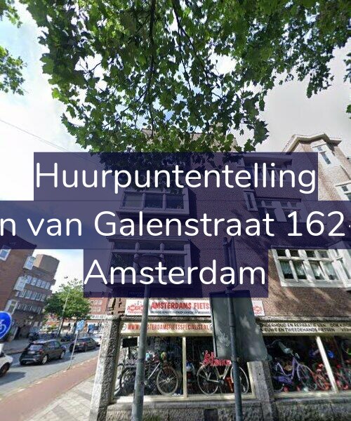 Foto gevel Huurpuntentelling voor Jan van Galenstraat 162-2, Amsterdam
