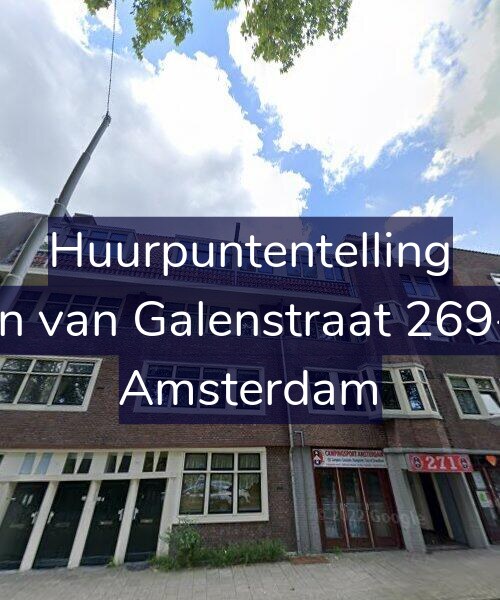 Foto gevel Huurpuntentelling voor Jan van Galenstraat 269-2, Amsterdam