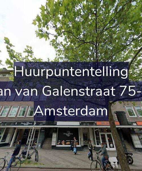 Foto gevel Huurpuntentelling voor Jan van Galenstraat 75-1, Amsterdam