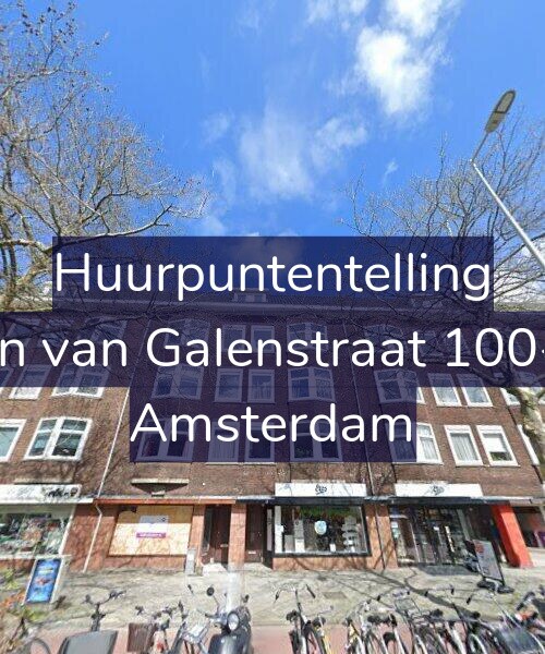 Foto gevel Huurpuntentelling voor Jan van Galenstraat 100-3, Amsterdam