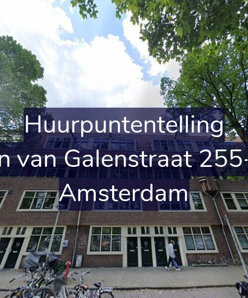 Foto gevel Huurpuntentelling voor Jan van Galenstraat 255-H, Amsterdam