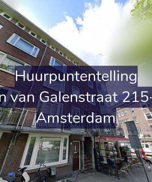 Foto gevel Huurpuntentelling voor Jan van Galenstraat 215-H, Amsterdam