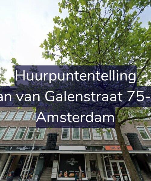 Foto gevel Huurpuntentelling voor Jan van Galenstraat 75-3, Amsterdam