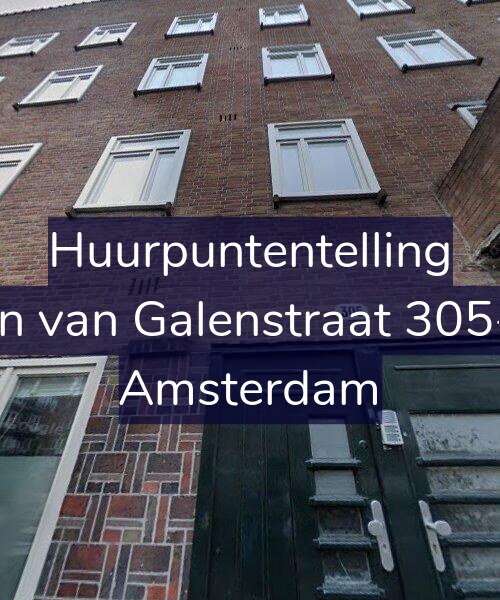 Foto gevel Huurpuntentelling voor Jan van Galenstraat 305-2, Amsterdam