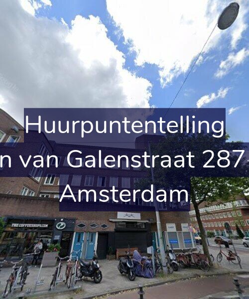 Foto gevel Huurpuntentelling voor Jan van Galenstraat 287-2, Amsterdam