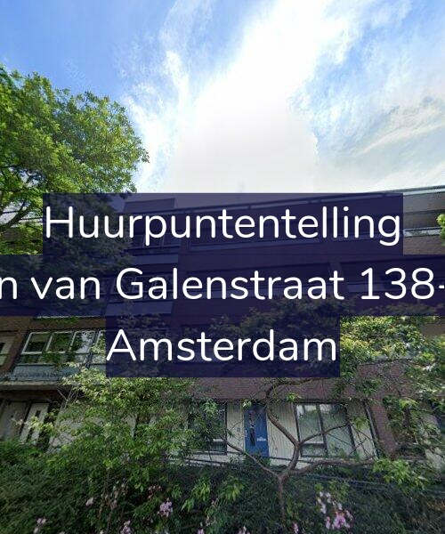 Foto gevel Huurpuntentelling voor Jan van Galenstraat 138-H, Amsterdam