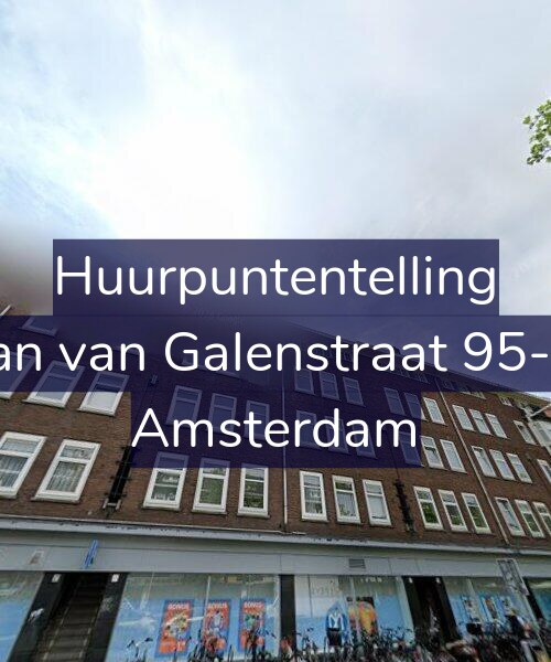 Foto gevel Huurpuntentelling voor Jan van Galenstraat 95-2, Amsterdam