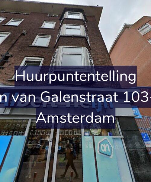 Foto gevel Huurpuntentelling voor Jan van Galenstraat 103-3, Amsterdam