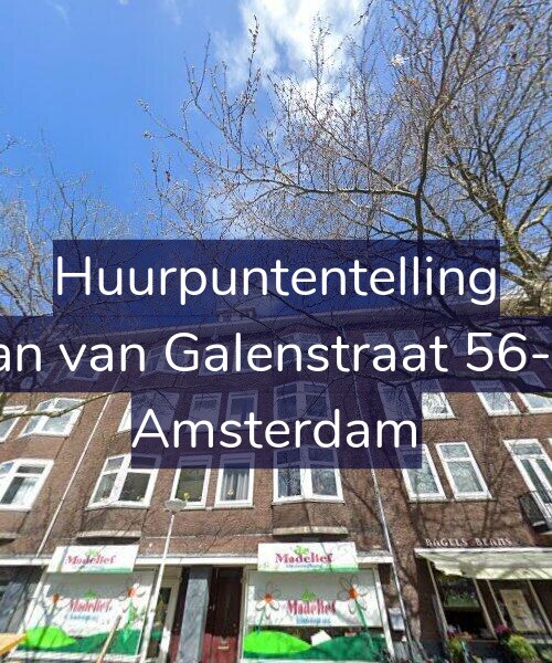 Foto gevel Huurpuntentelling voor Jan van Galenstraat 56-2, Amsterdam