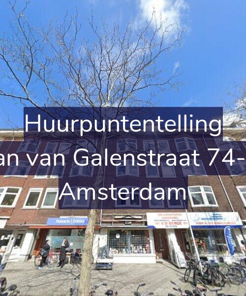Foto gevel Huurpuntentelling voor Jan van Galenstraat 74-4, Amsterdam