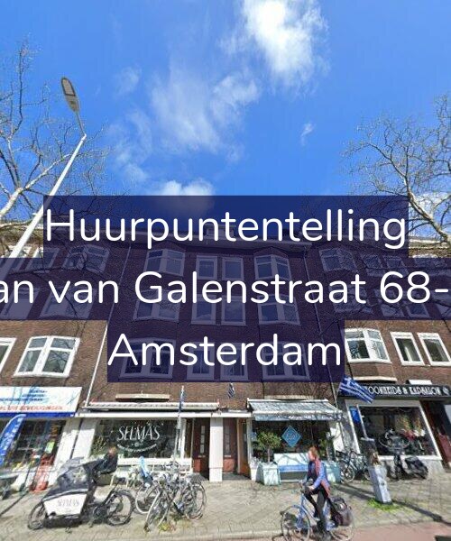 Foto gevel Huurpuntentelling voor Jan van Galenstraat 68-1, Amsterdam