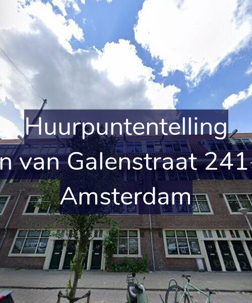 Foto gevel Huurpuntentelling voor Jan van Galenstraat 241-2, Amsterdam