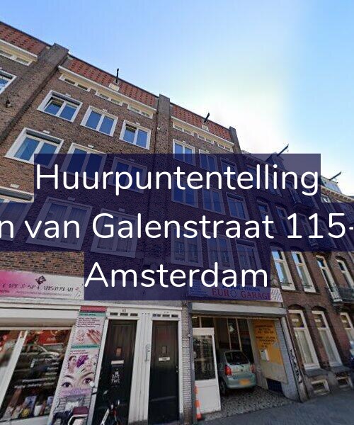 Foto gevel Huurpuntentelling voor Jan van Galenstraat 115-H, Amsterdam