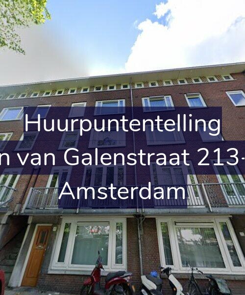 Foto gevel Huurpuntentelling voor Jan van Galenstraat 213-H, Amsterdam
