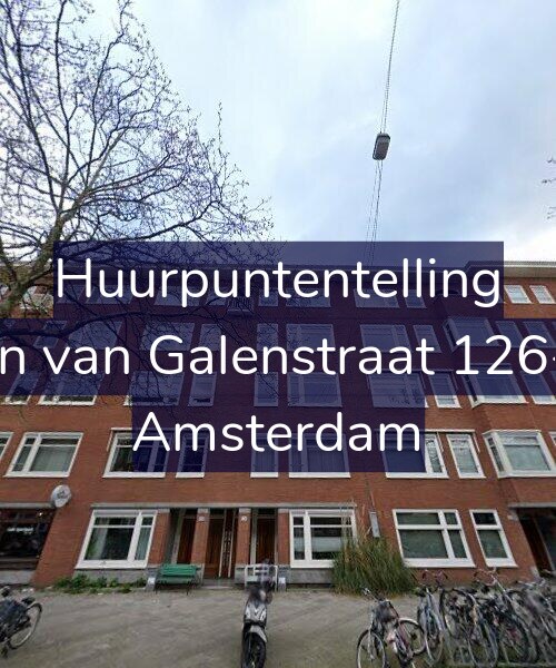 Foto gevel Huurpuntentelling voor Jan van Galenstraat 126-2, Amsterdam