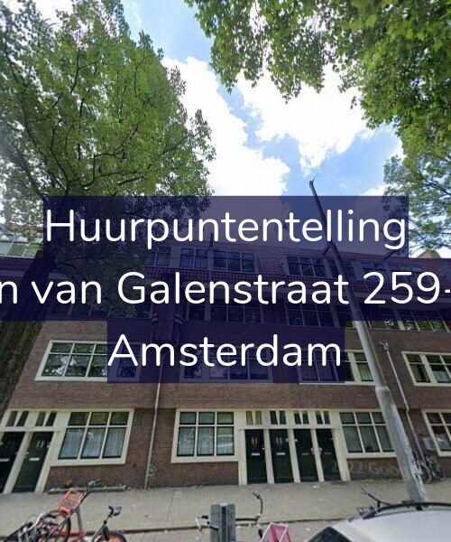 Foto gevel Huurpuntentelling voor Jan van Galenstraat 259-H, Amsterdam