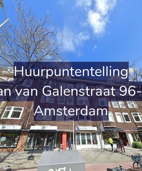 Foto gevel Huurpuntentelling voor Jan van Galenstraat 96-3, Amsterdam