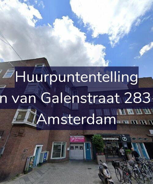Foto gevel Huurpuntentelling voor Jan van Galenstraat 283-3, Amsterdam
